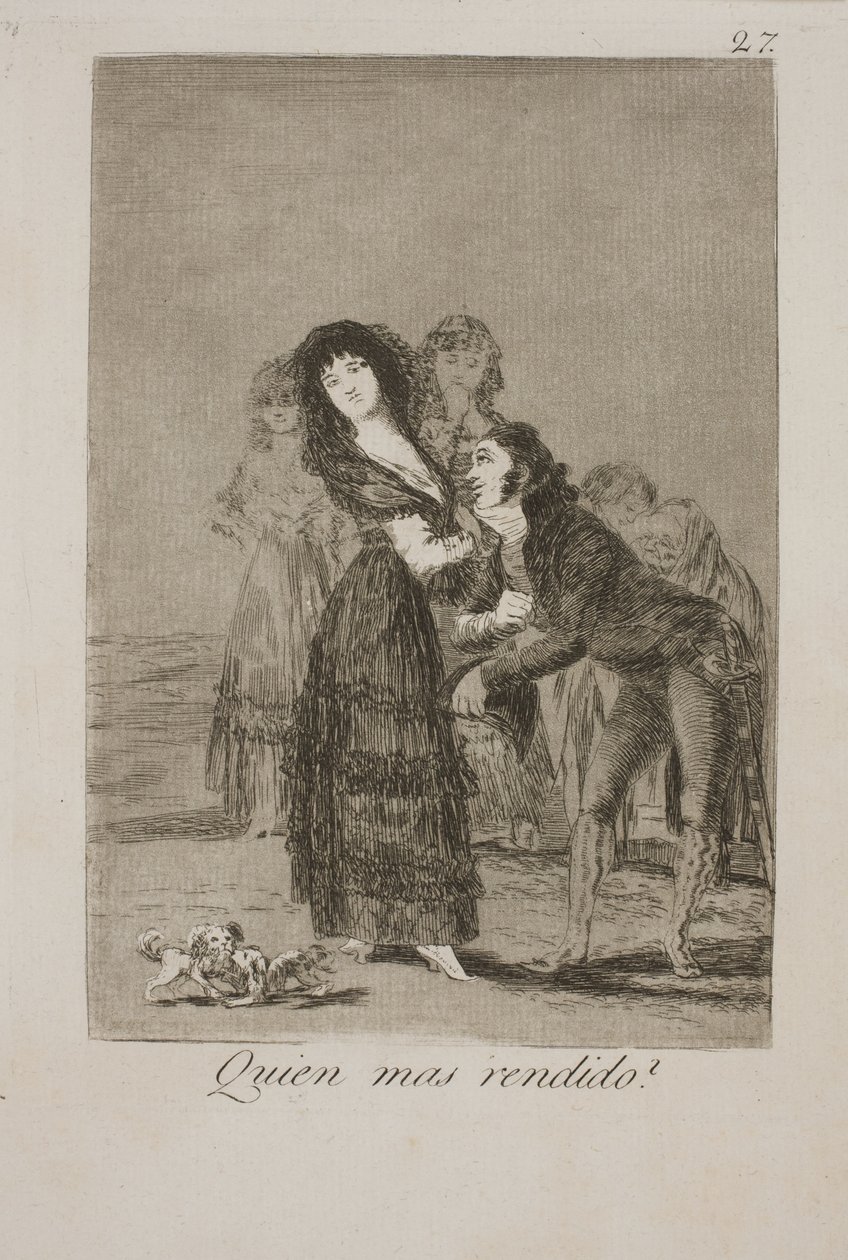 Servidor más humilde de Francisco de Goya