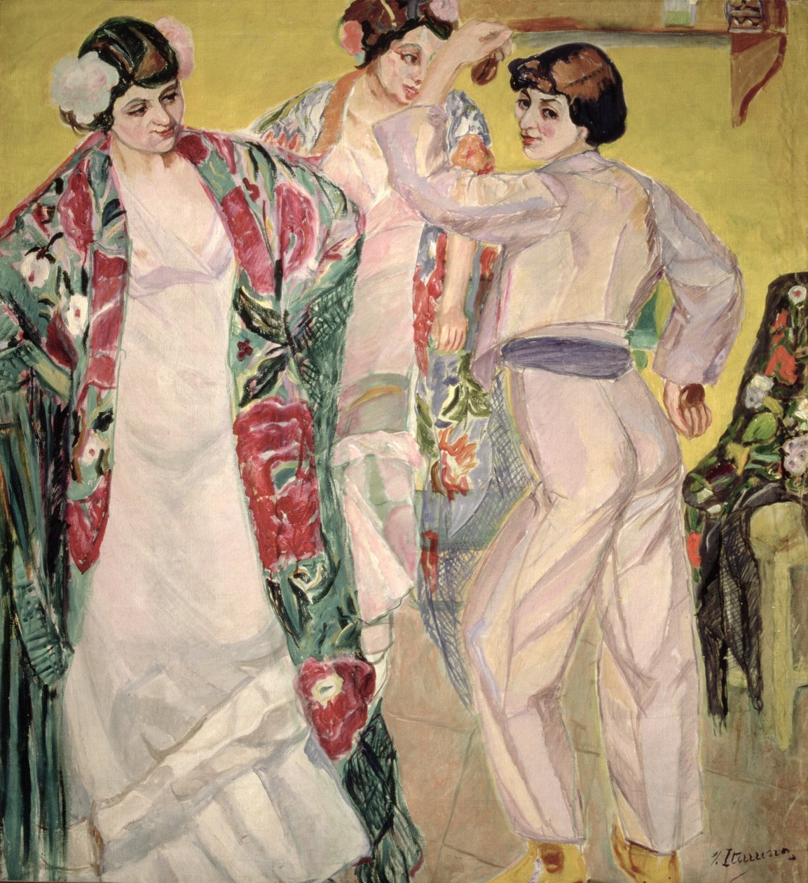 Escena flamenca de Francisco de Iturrino
