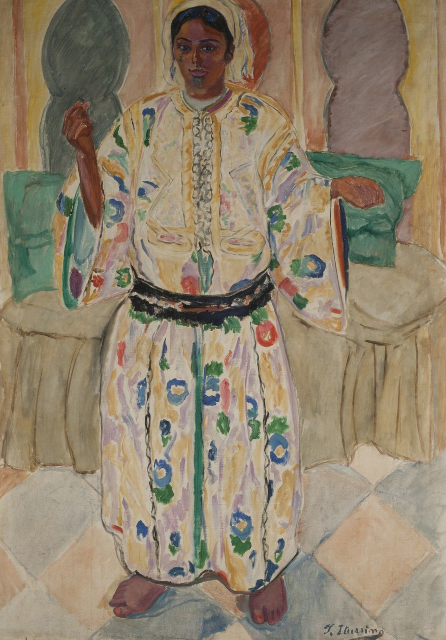 La mujer habita de Francisco de Iturrino