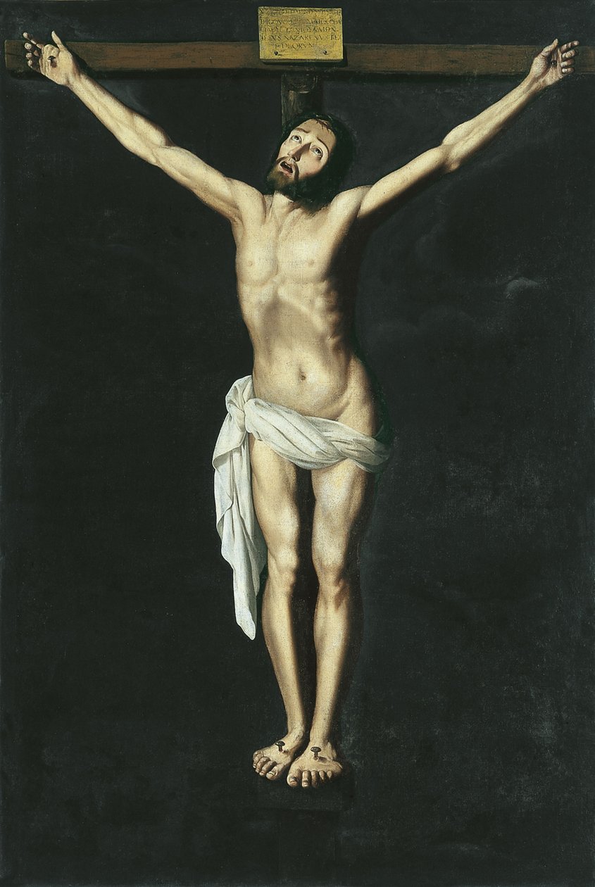 Cristo en la cruz de Francisco de Zurbaran