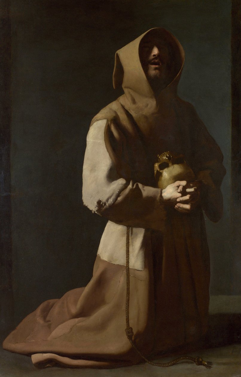 San Francisco de Asís (San Francisco de Asís, ne Giovanni di Pietro Bernardone de Francisco de Zurbaran