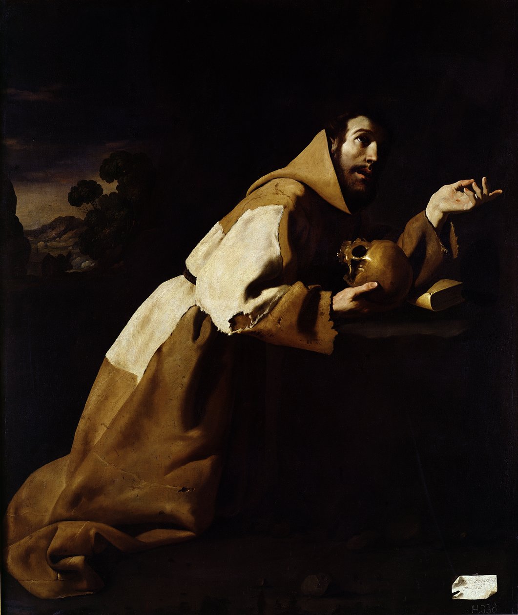 San Francisco en meditación, 1639 de Francisco de Zurbaran
