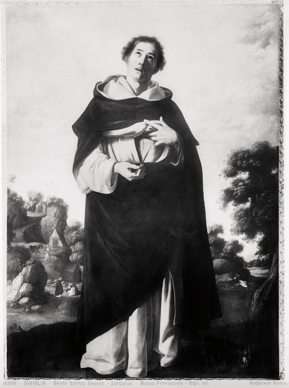 El Bendito Enrique Suso, c.1636-38 de Francisco de Zurbaran