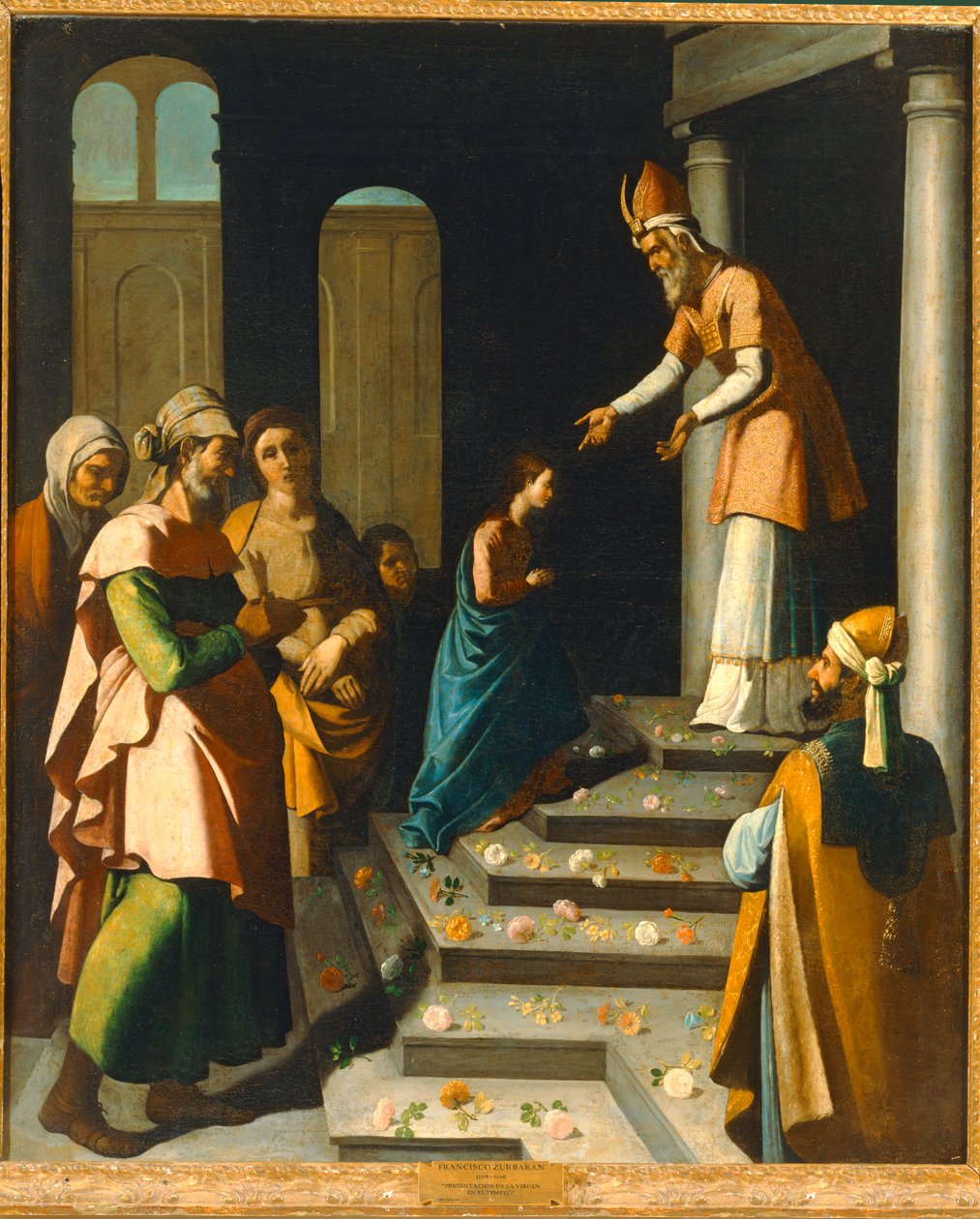 La presentación de la Virgen en el templo (pintura) de Francisco de Zurbaran