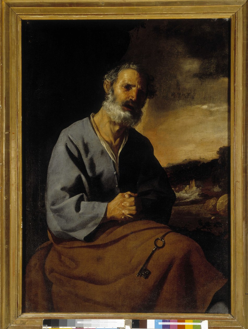 El arrepentimiento de San Pedro de Francisco de Zurbaran