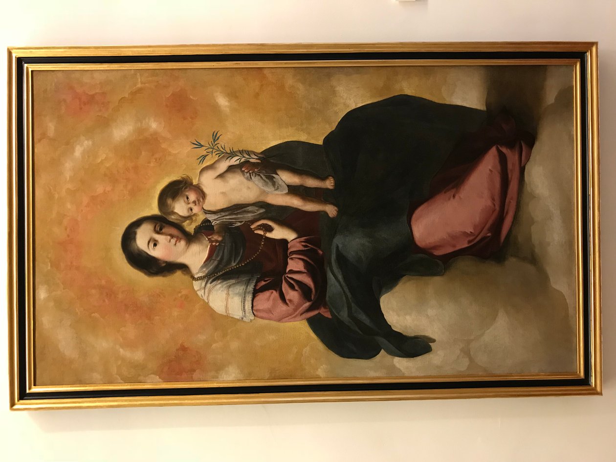 Francisco de Zurbarán - Virgen del Rosario de Francisco de Zurbaran