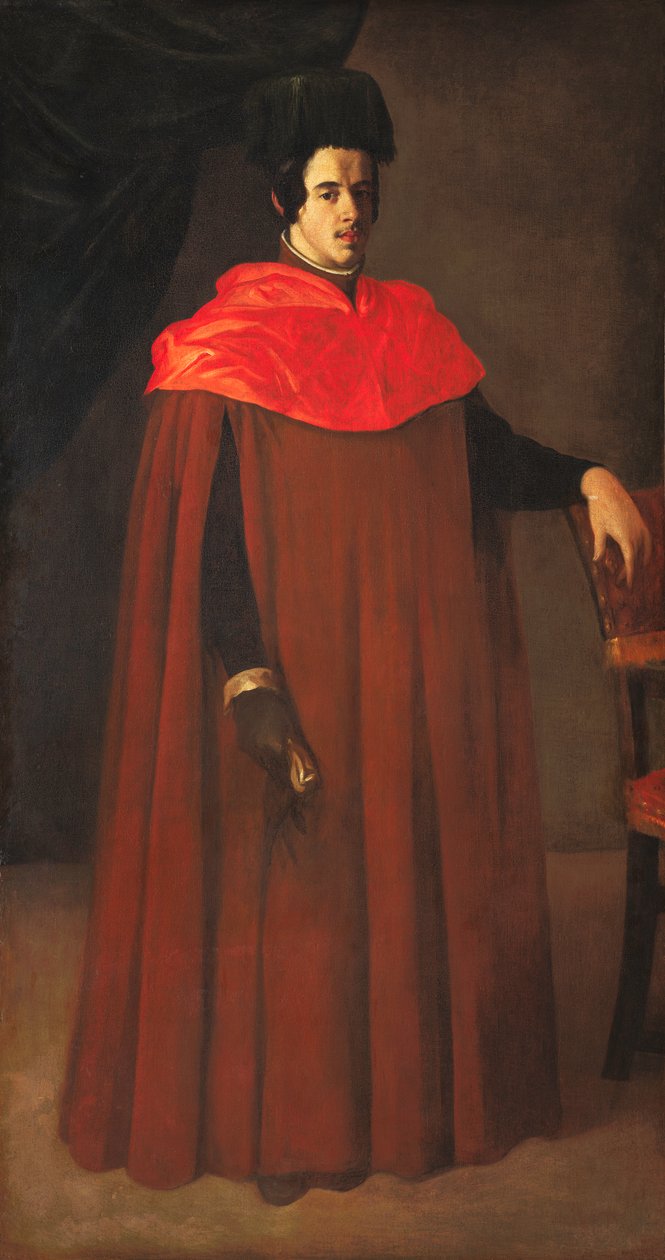 Español:  Retrato de un doctor en derecho o doctor de leyes Portrait of a Doctor of Law de Francisco de Zurbaran