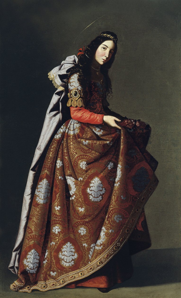 Español: Santa Casilda Santa Casilda de Francisco de Zurbaran