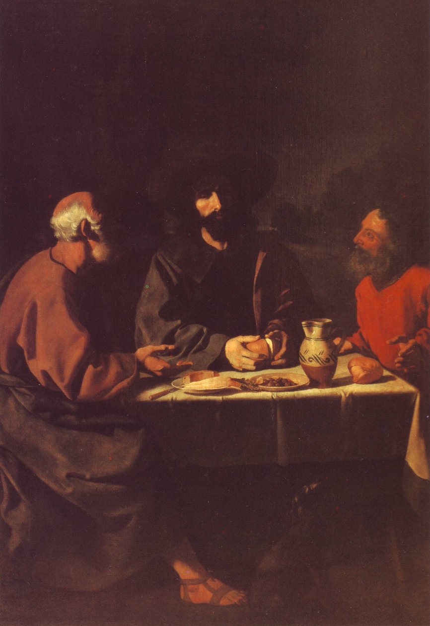 La Cena de Emaús de Francisco de Zurbaran