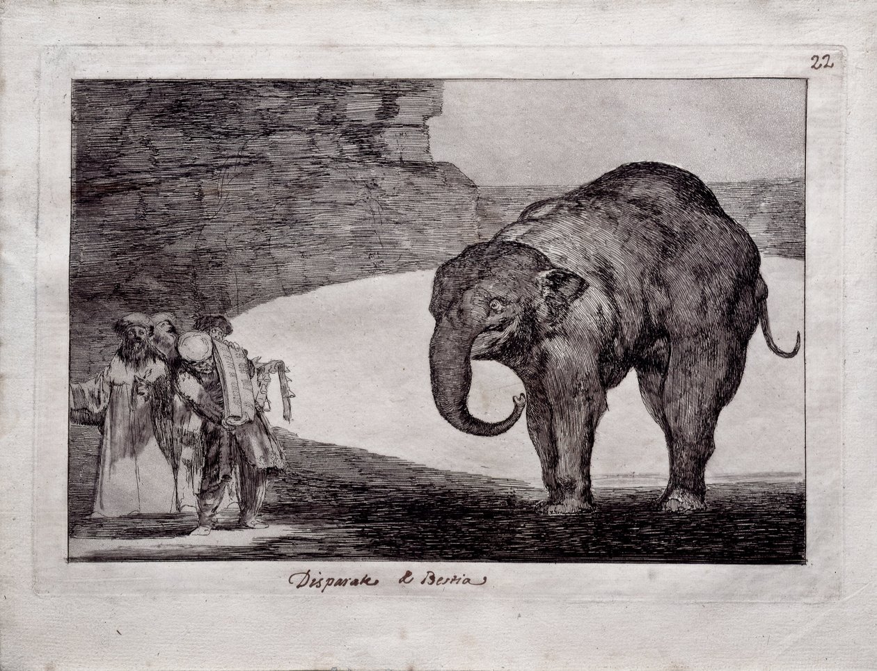 Locura animal de Francisco de Goya