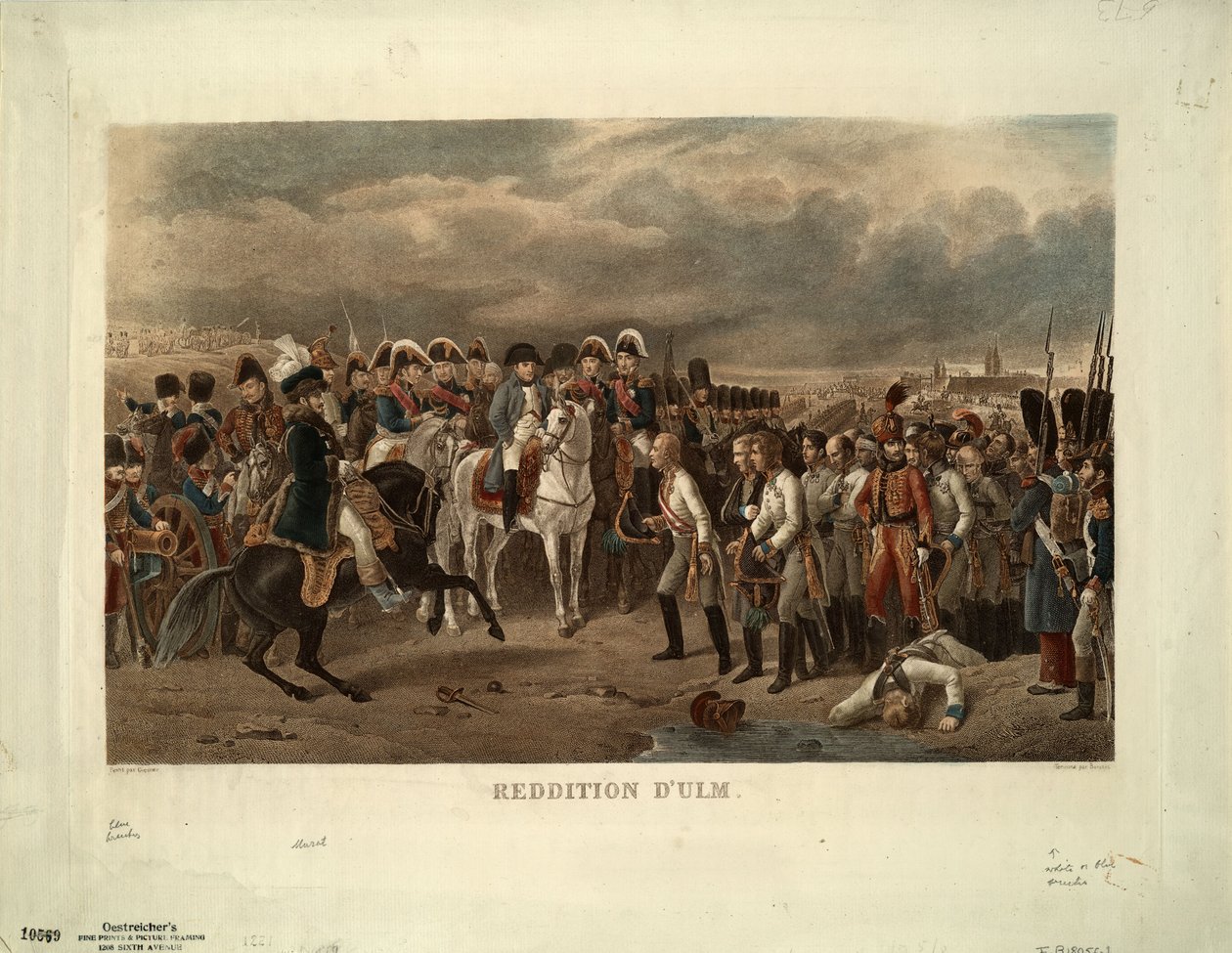 La Capitulación de Ulm de Francisque Martin François Grenier de Saint Martin