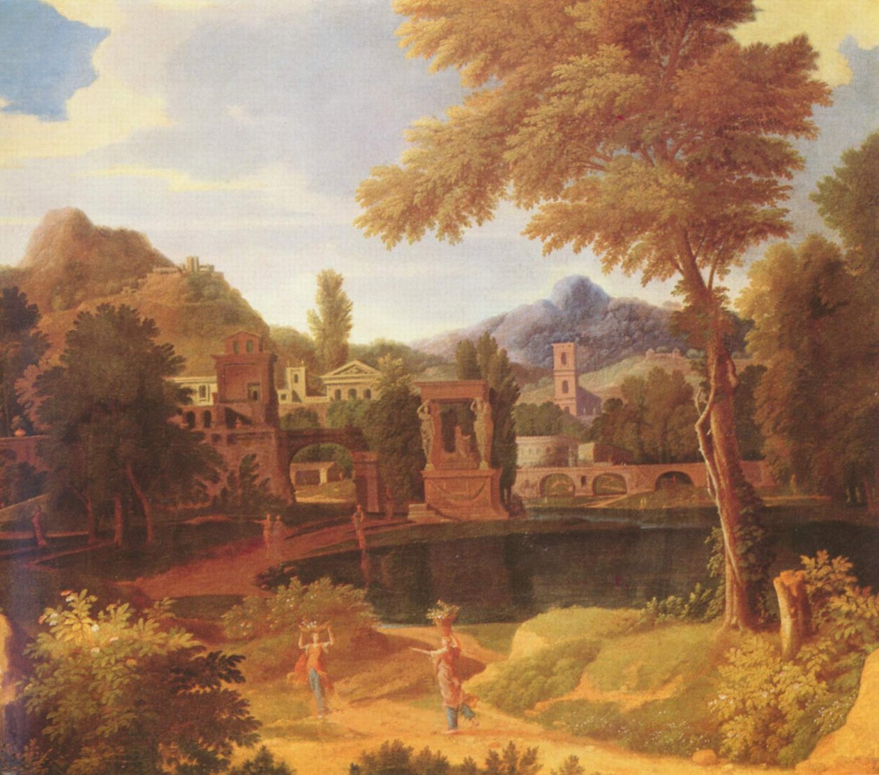 Paisaje de Francisque Millet