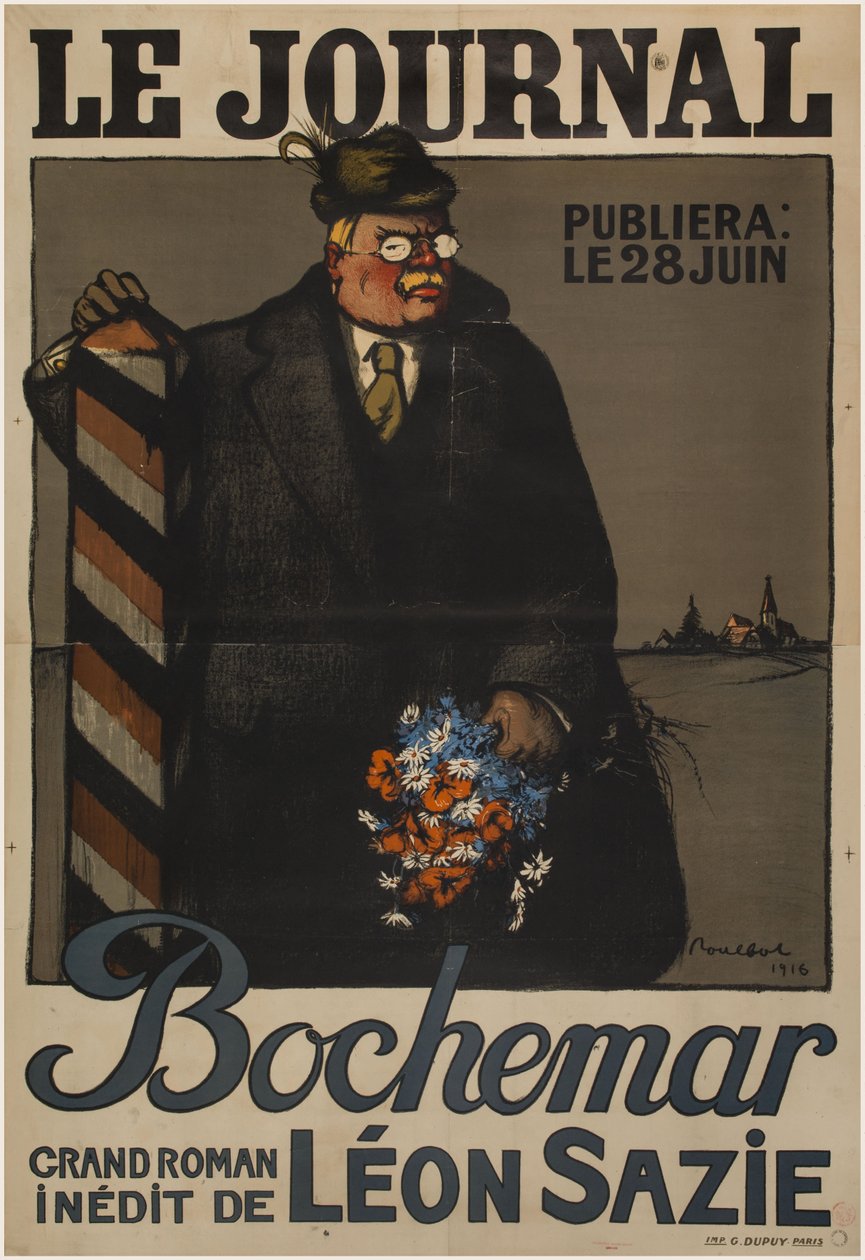 Bochemar - cartel de Poulbot de Francisque Poulbot