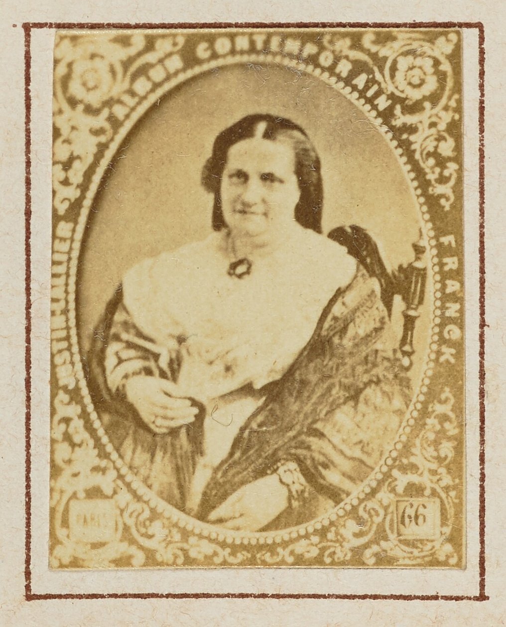 María Cristina de las Dos Sicilias de Franck (François Marie Louis Alexandre Gobinet de Villecholles)