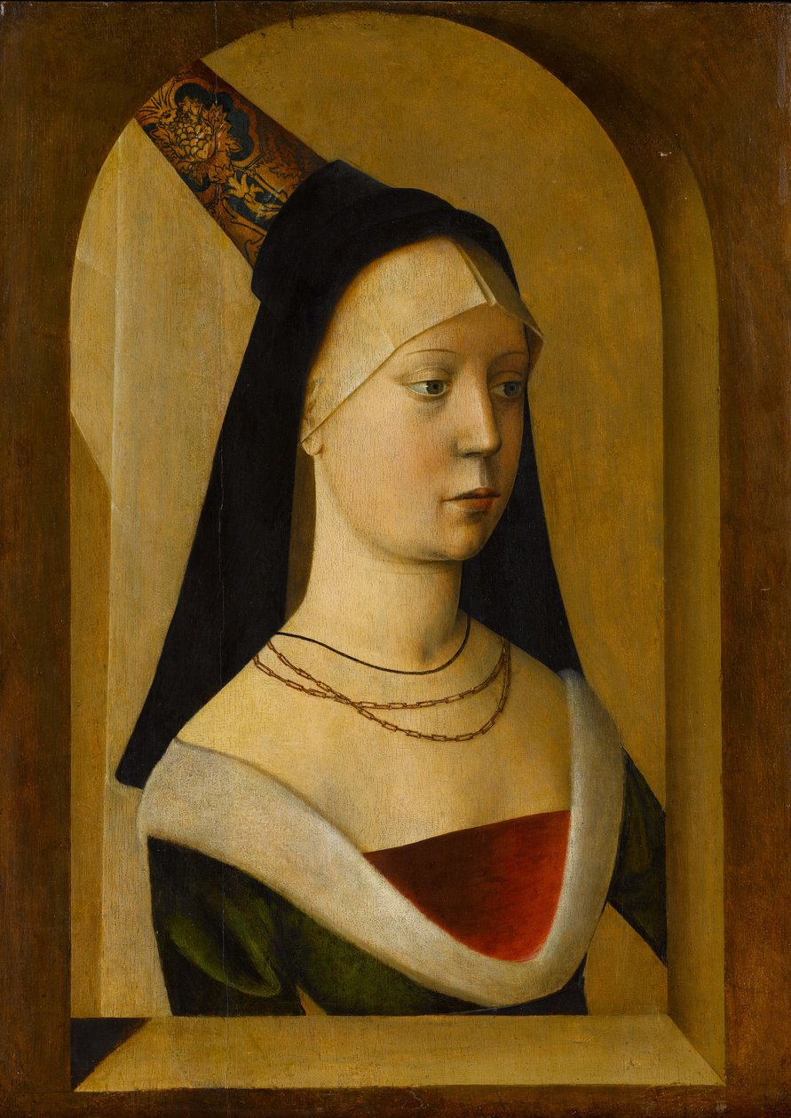 Retrato de una Mujer de Franco Flemish School