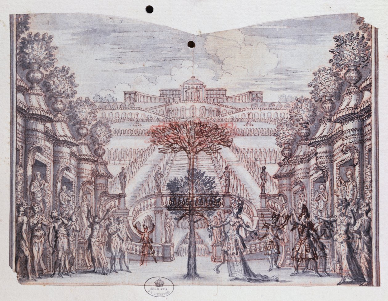 Diseño de escenario para 