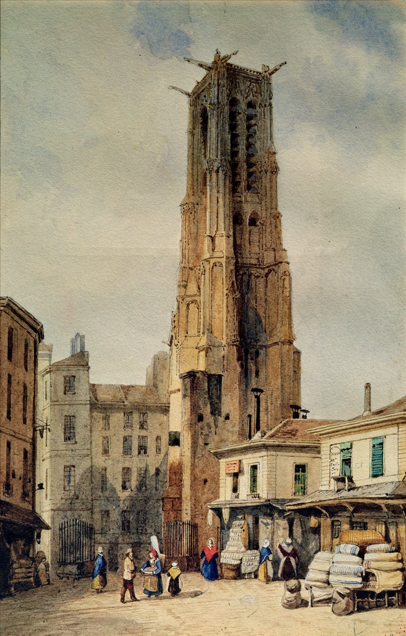 Torre Saint-Jacques de Francois Etienne Villeret