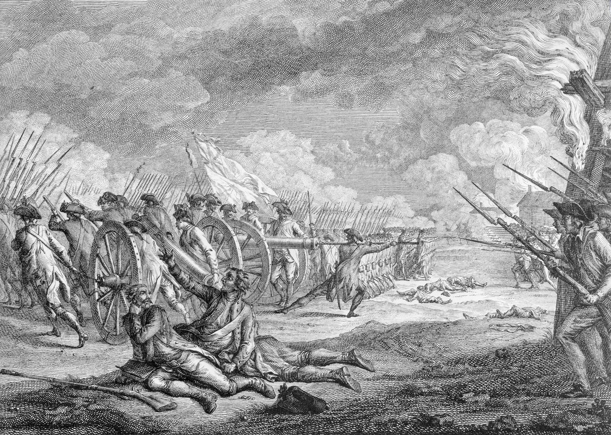 Batalla de Lexington, 19 de abril de 1775, de 