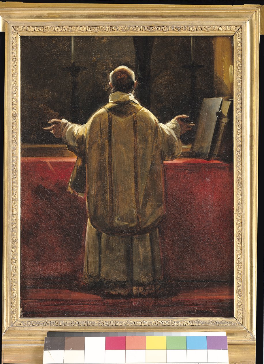 Sacerdote en el Altar de Francois Marius Granet