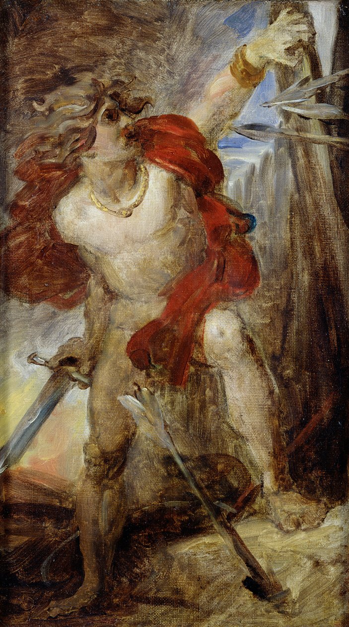 Estudio para el valor galo, c.1830-32 de Baron François Pascal Simon Gérard
