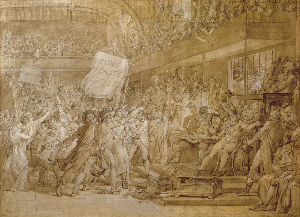 El pueblo de París asalta las Tullerías el 10 de agosto de 1792 de Baron François Pascal Simon Gérard