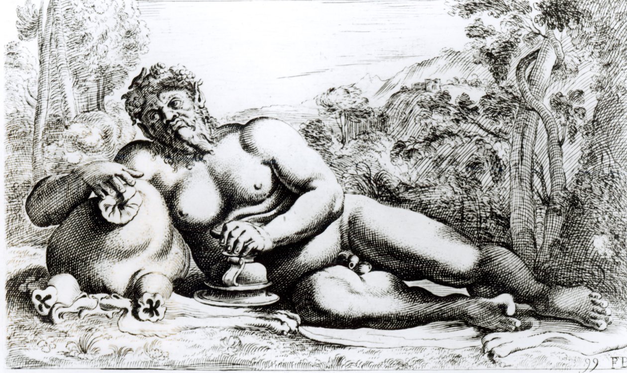 Silenus, c.1653 de Francois Perrier