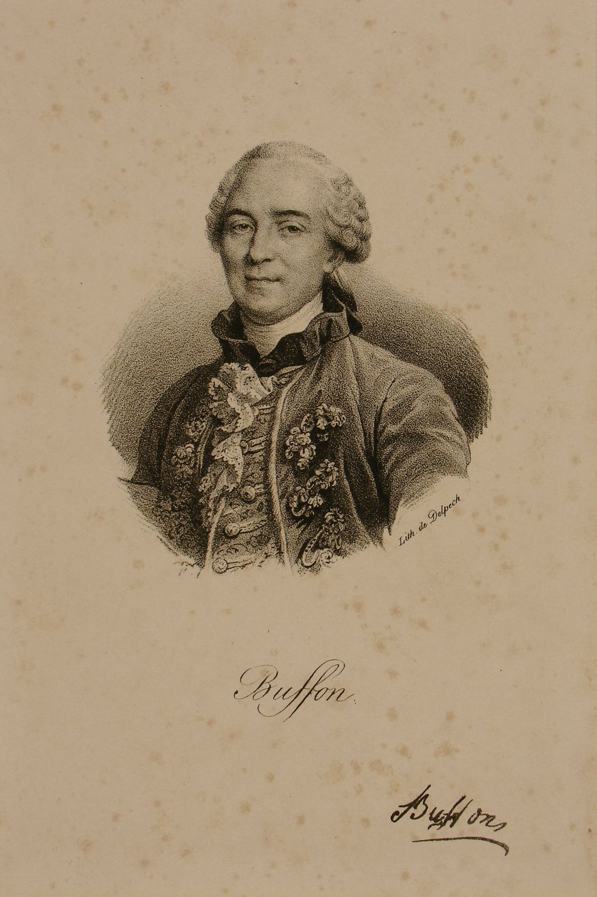 Georges-Louis Leclerc (1707-88) Conde de Buffon de Francois Seraphin Delpech