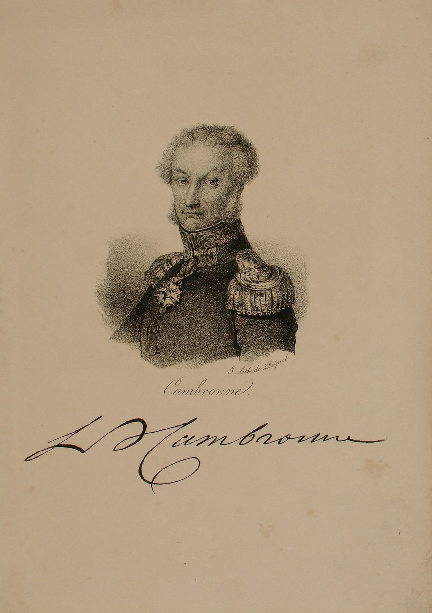 Retrato del General Etienne Cambronne (1770-1842) de Francois Seraphin Delpech