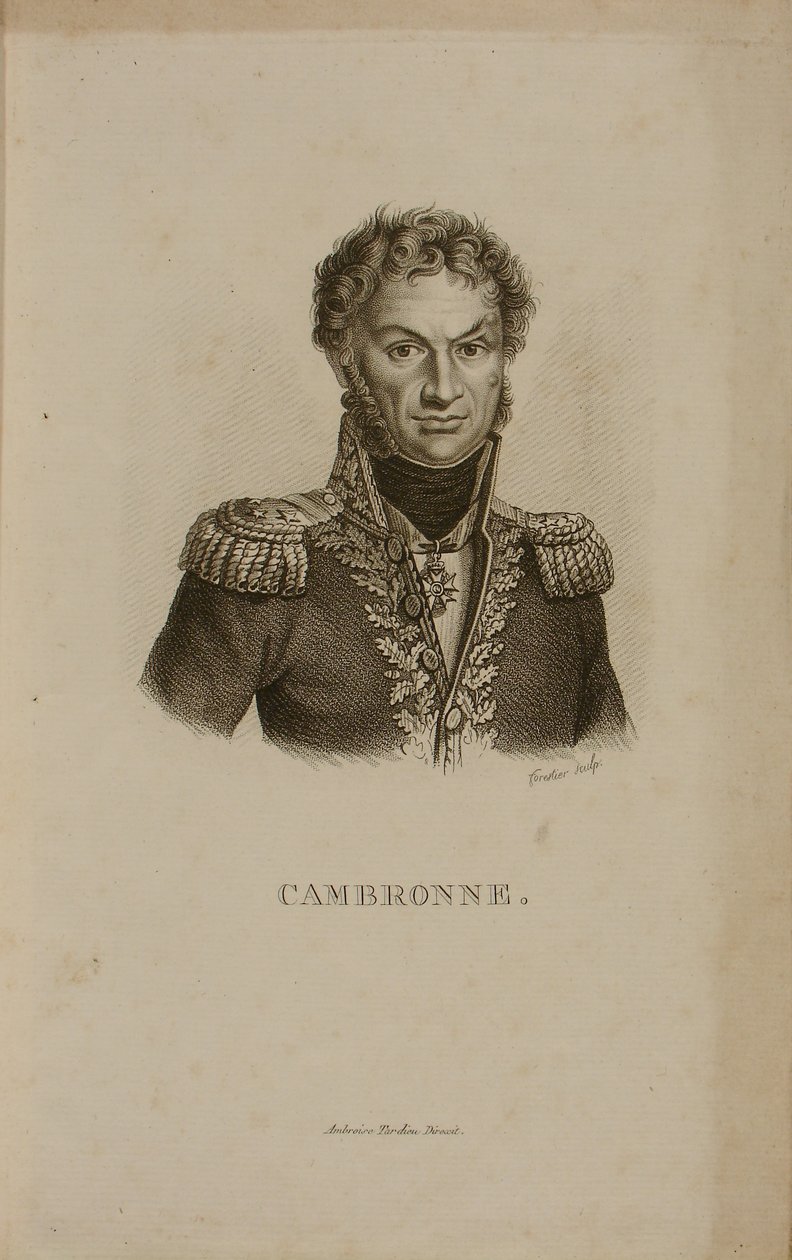 Retrato del General Etienne Cambronne (1770-1842) de Francois Seraphin Delpech