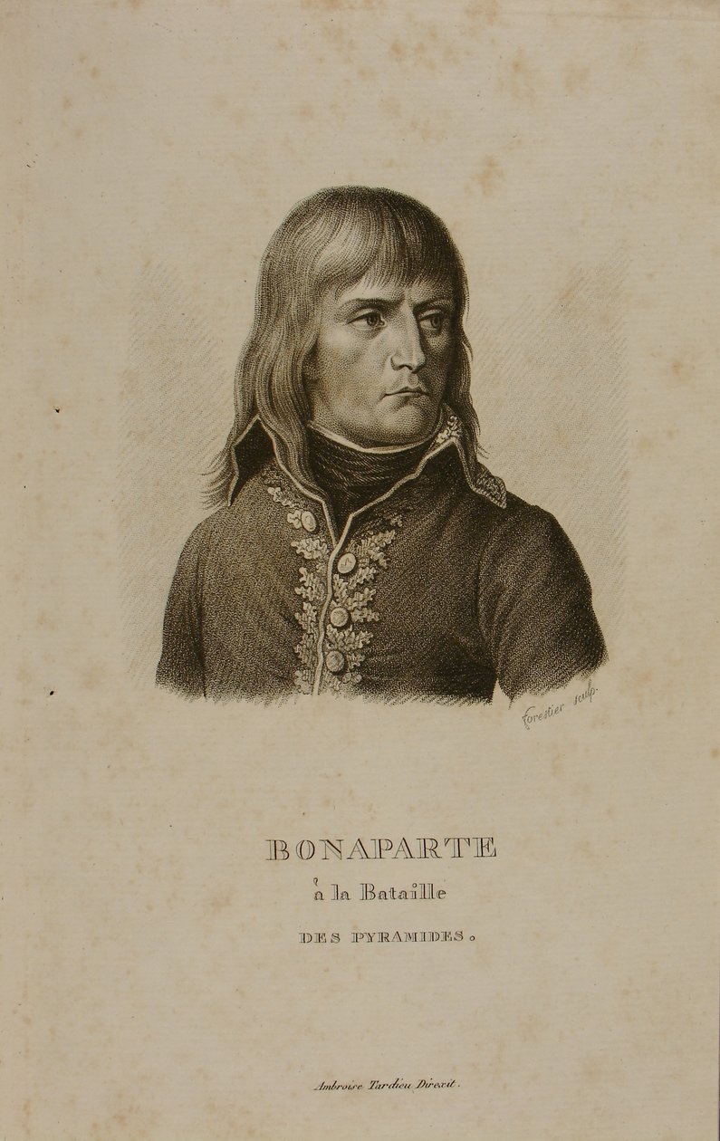 Retrato de Napoleón Bonaparte de Francois Seraphin Delpech