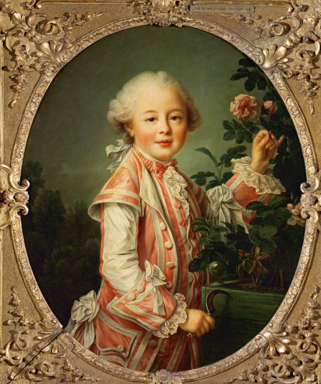 El Conde de Nogent ... de Francois Hubert Drouais