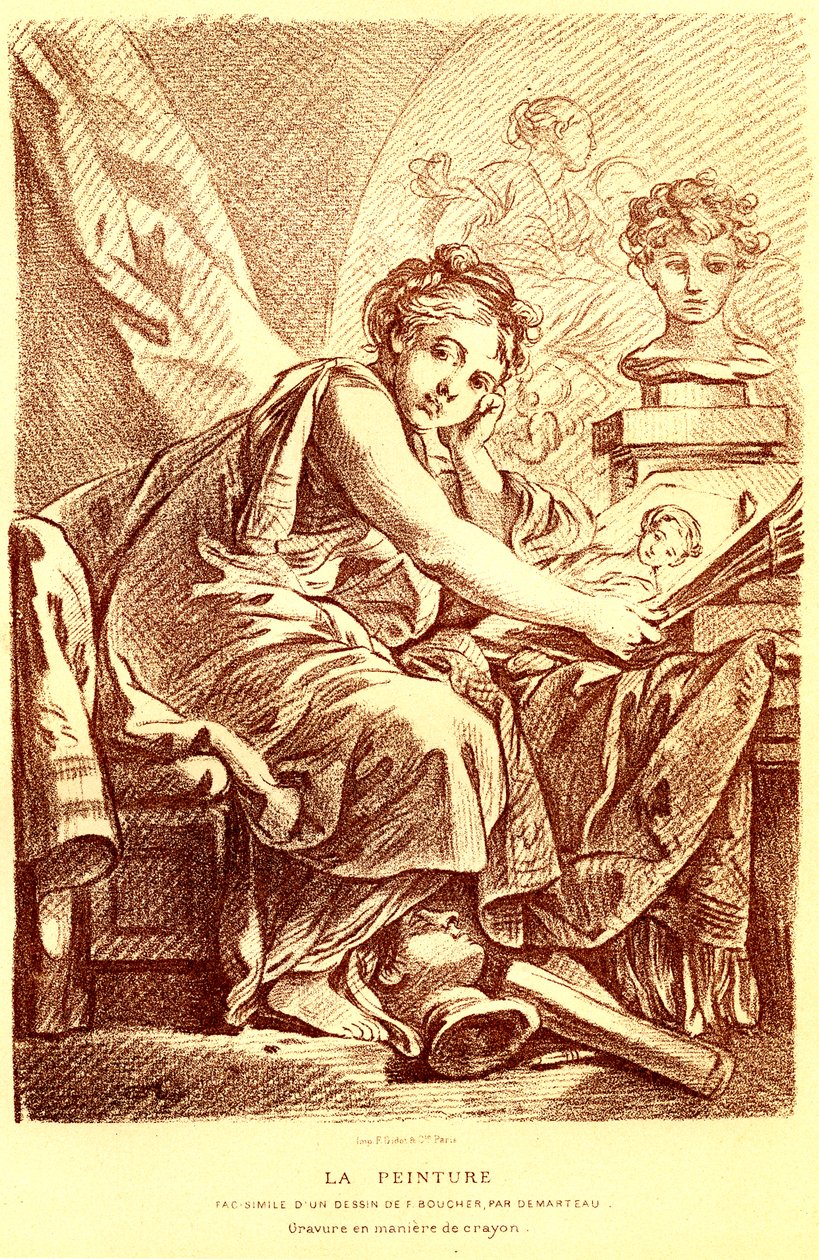El cuadro de Francois (after) Boucher
