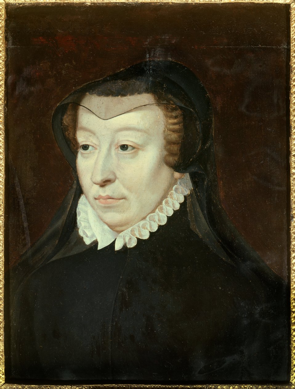 Retrato de Catalina de Médicis (1519-1589), Reina de Francia de Francois (after) Clouet
