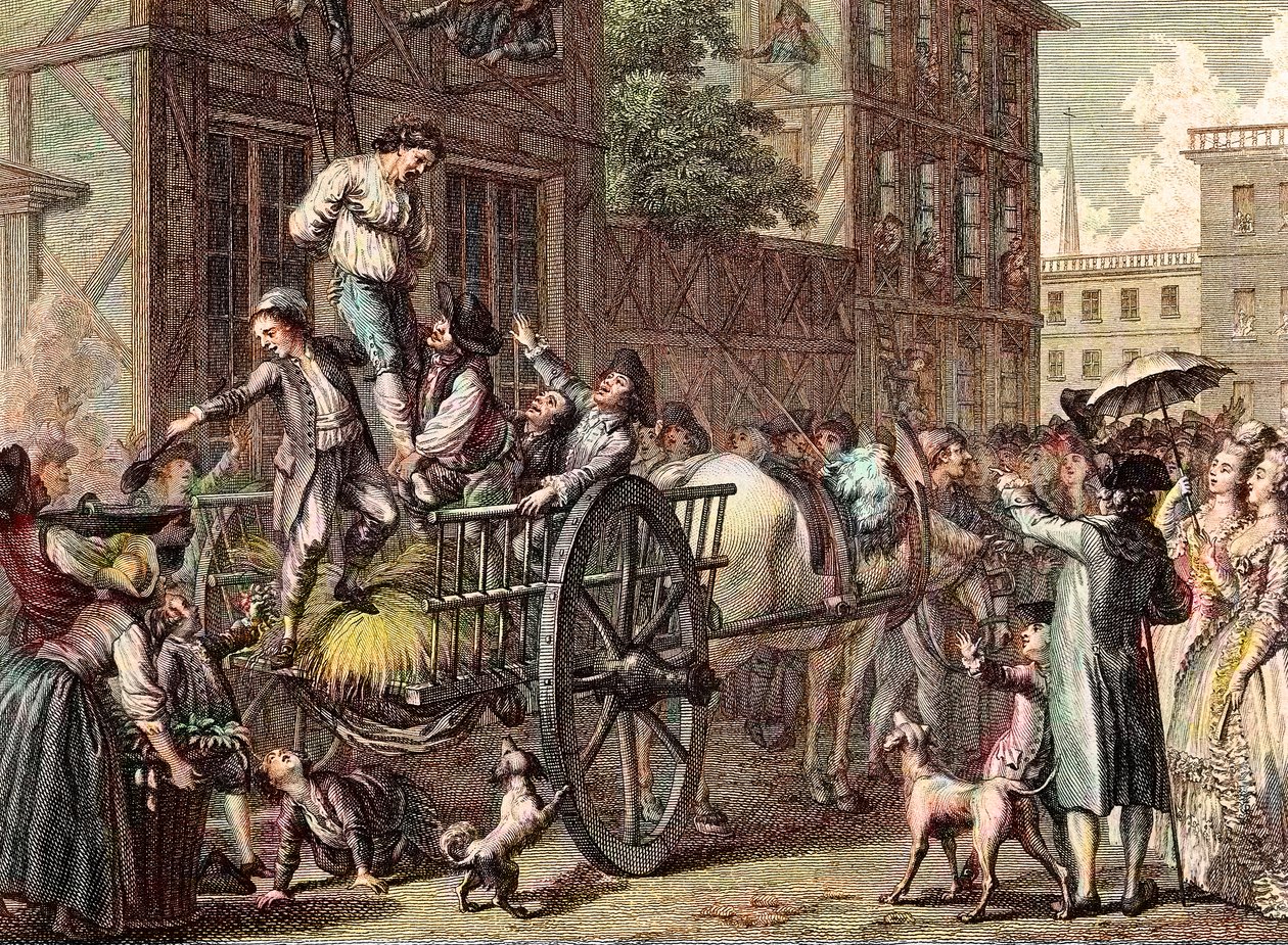 El Asalto a John Malcolm, Boston, 25 de enero de Francois (after) Godefroy