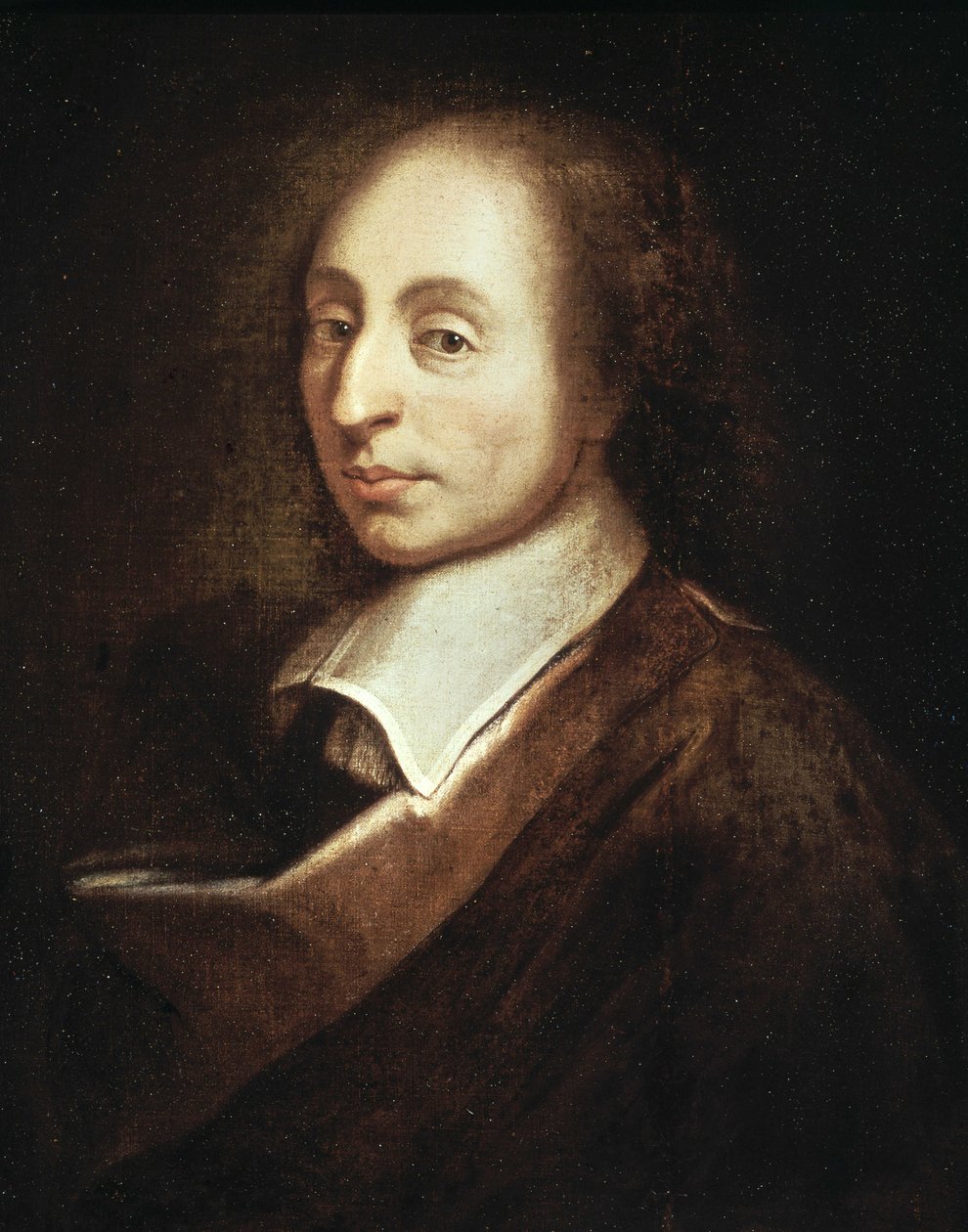 Retrato de Blaise Pascal de Francois (after) Quesnel