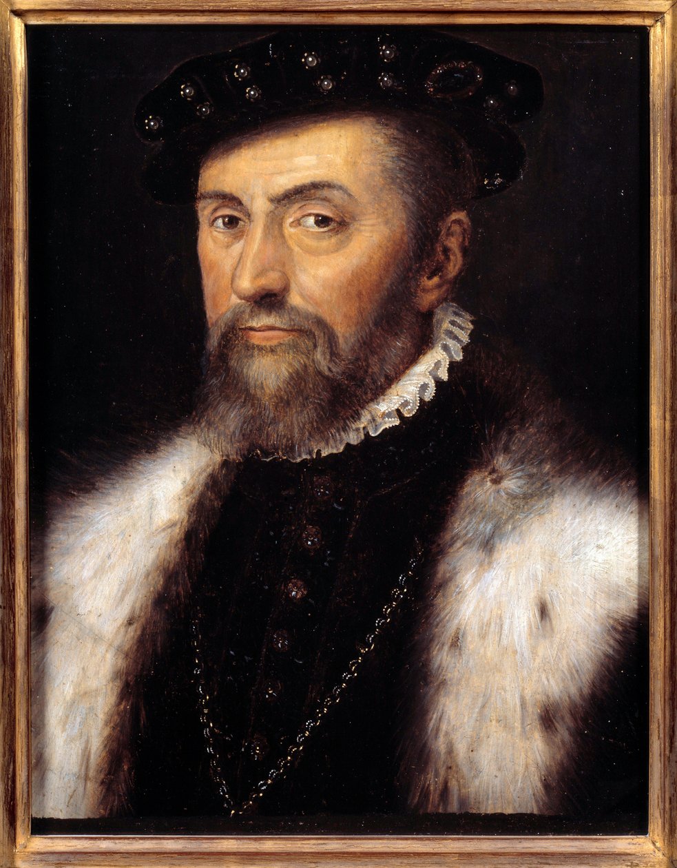 Retrato de Anne Duque de Montmorency (1492-1567) de Francois (workshop of) Clouet