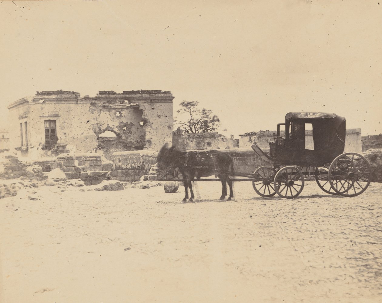 [Carroza de la Muerte del Emperador Maximiliano], 1867 de Francois Aubert