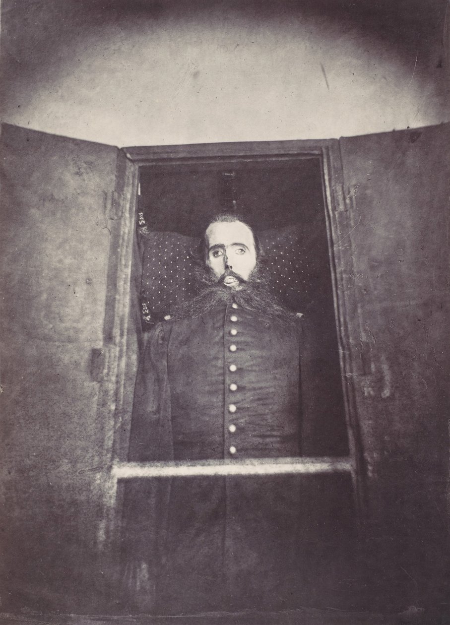 [El cadáver del emperador Maximiliano I de México] de Francois Aubert