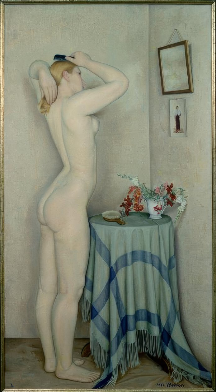 La nudista de Francois Barraud