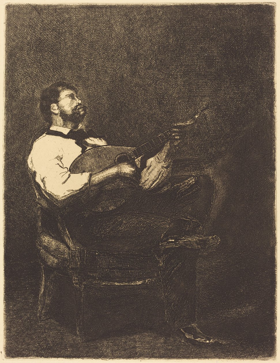 Guitarrista de François Bonvin