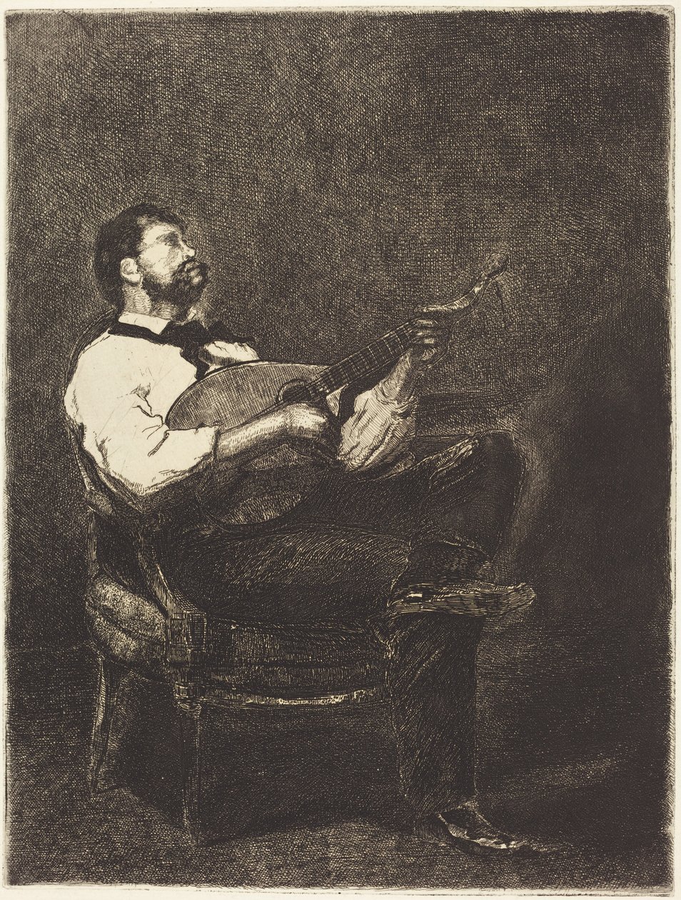 Guitarrista de François Bonvin