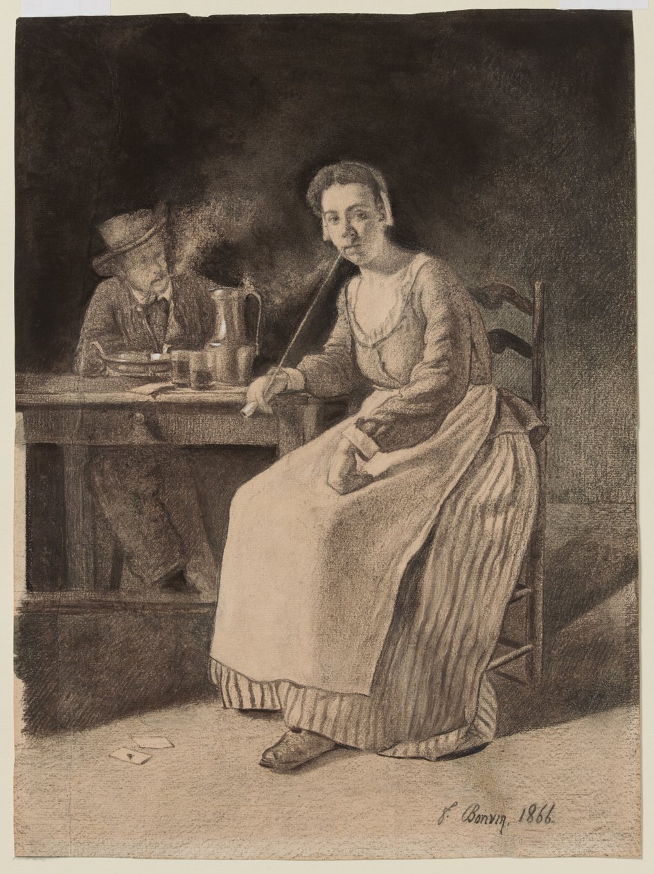 Interior de una taberna de François Bonvin