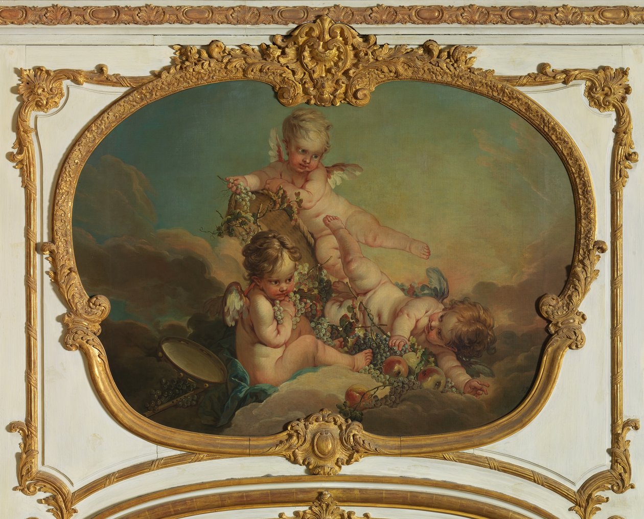 Alegoría del otoño de François Boucher