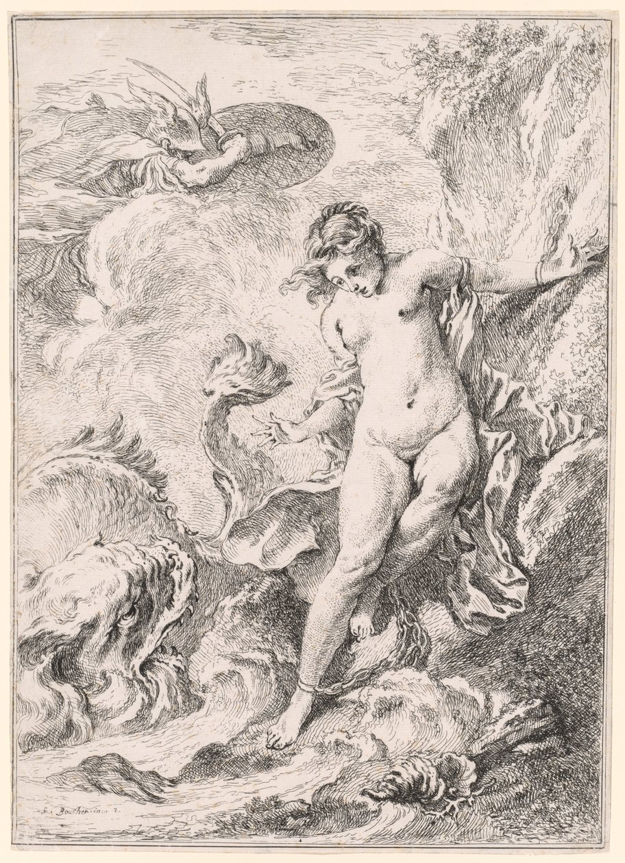 Andrómeda de François Boucher