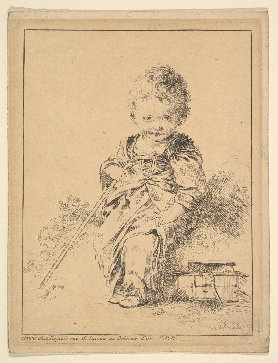 Personal encargado de atender a los niños de François Boucher