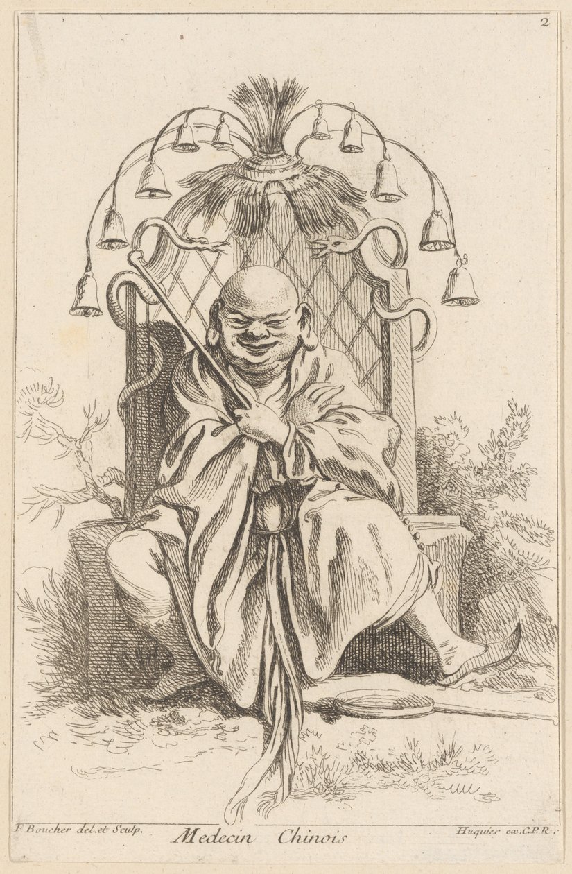 Médico chino de François Boucher