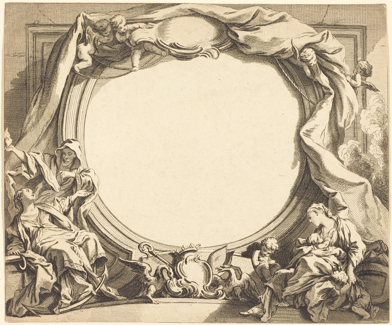 Fe y caridad de François Boucher