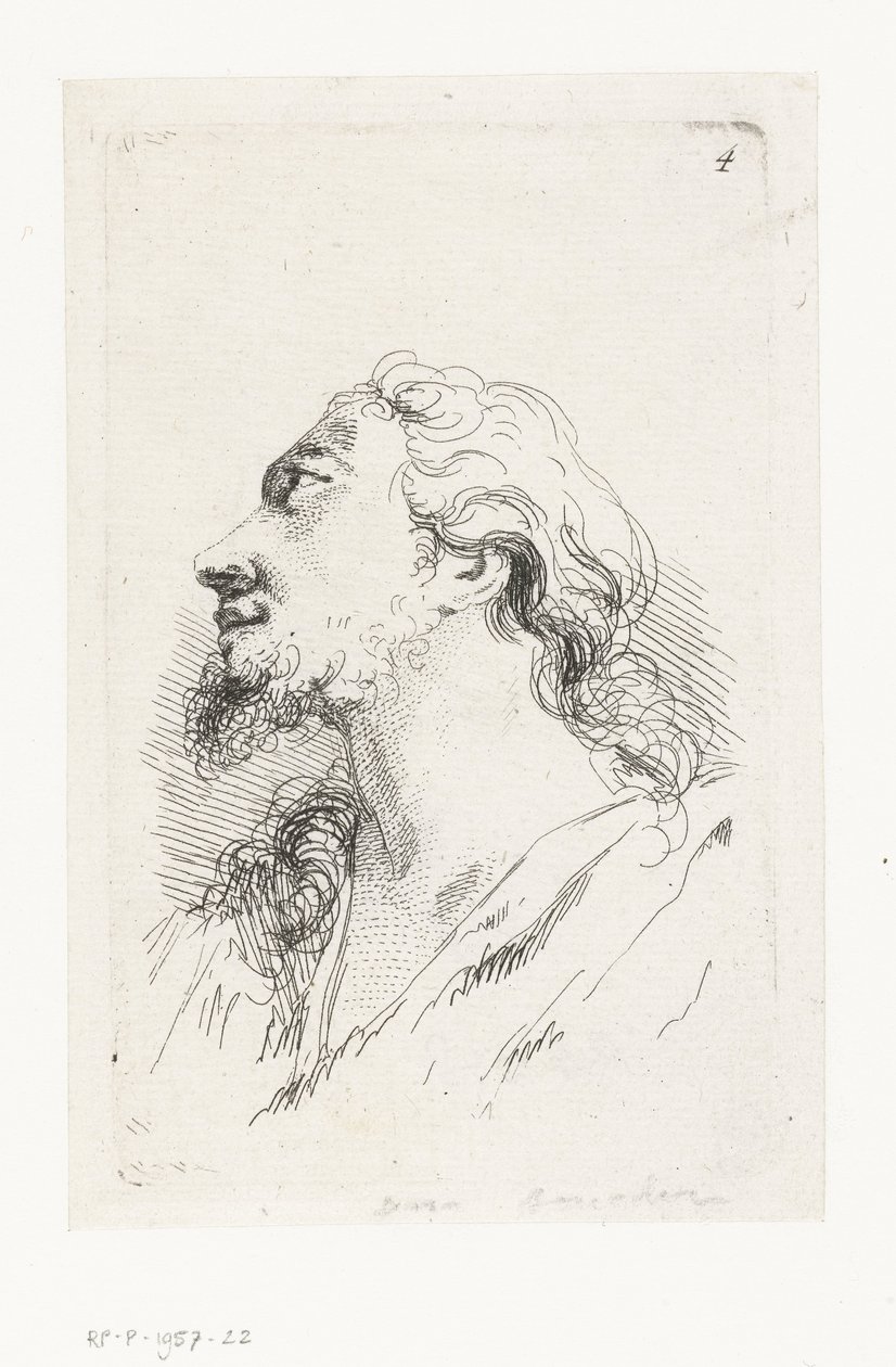 Cabeza de Cristo de François Boucher