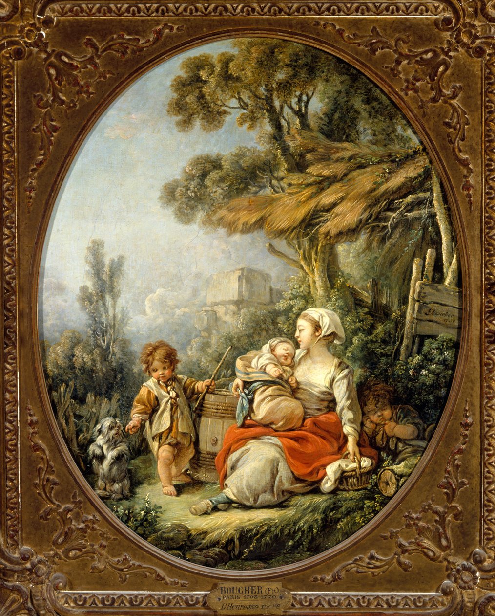 La Madre Feliz de François Boucher
