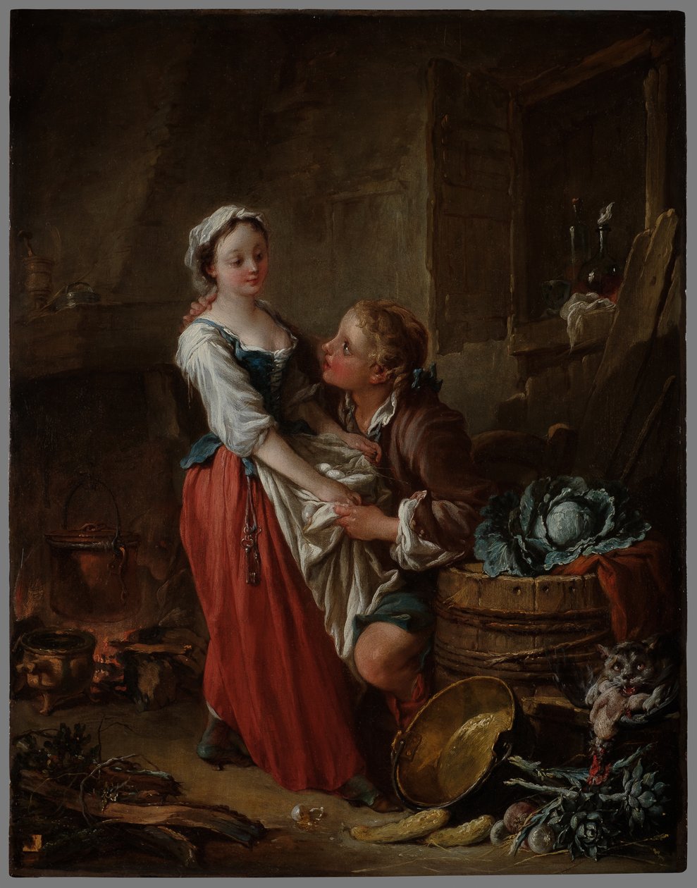 Die schöne Köchin de François Boucher